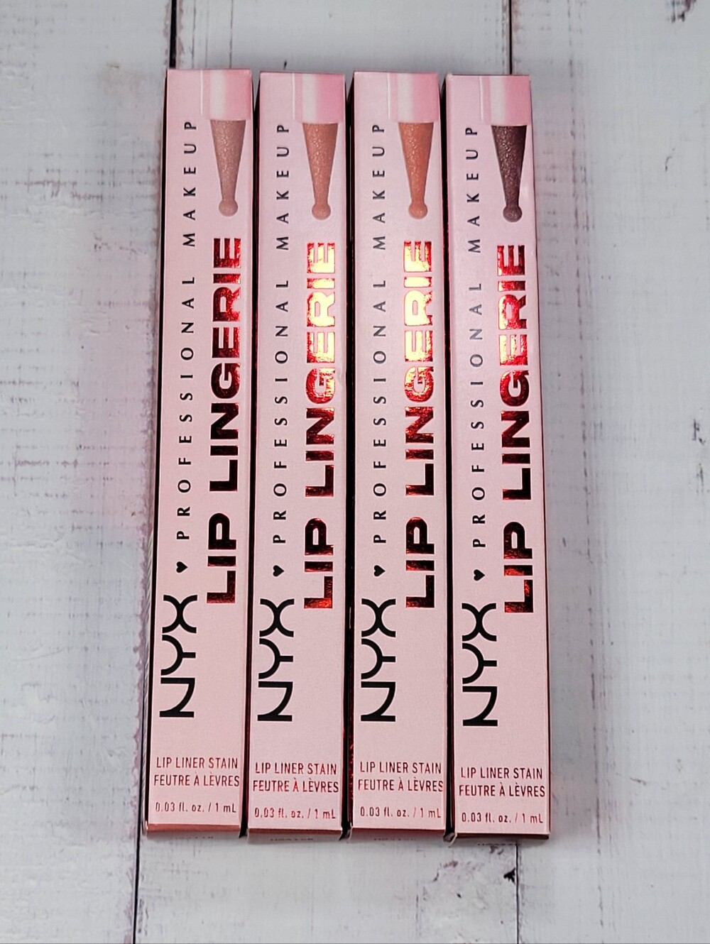 NYX Lip Lingerie Lip Liner Stain Bundle BNIB